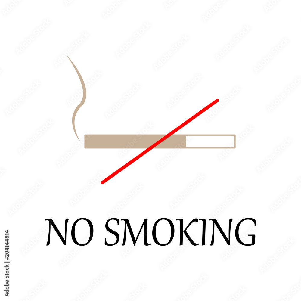 Poster colored no smoking sign icon. element of web icon for mobile concept and web apps. detailed colored 