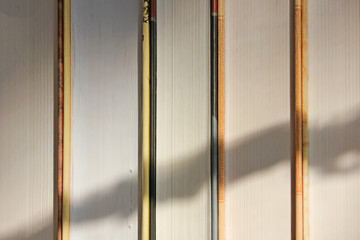 Stack of books, background