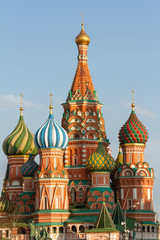 Fototapeta na wymiar Saint Basil's Cathedral, Red Square, Moscow, Russia