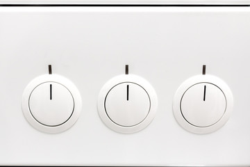 regulator on the control panel of household appliances