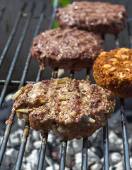 BBQ Beef And Veggie Burger