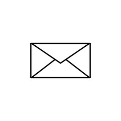 the envelope icon. Element of media and news for mobile concept and web apps. Detailed the envelope icon can be used for web and mobile. Premium icon