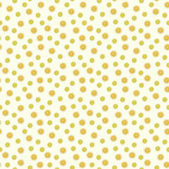 Seamless pattern with a picture of lemon and lime .