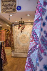 Teppichgeschäft in Istanbul, Türkei