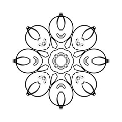 Round Ornament Pattern