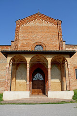 Fototapeta premium La chiesa di Santa Maria in Bressanoro