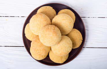 Homemade brazilian cheese buns