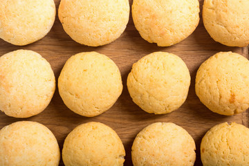 Homemade brazilian cheese buns