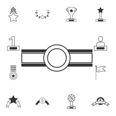 Award icon. Simple element illustration. Award symbol design  from Awards collection set. Can be used for web and mobile