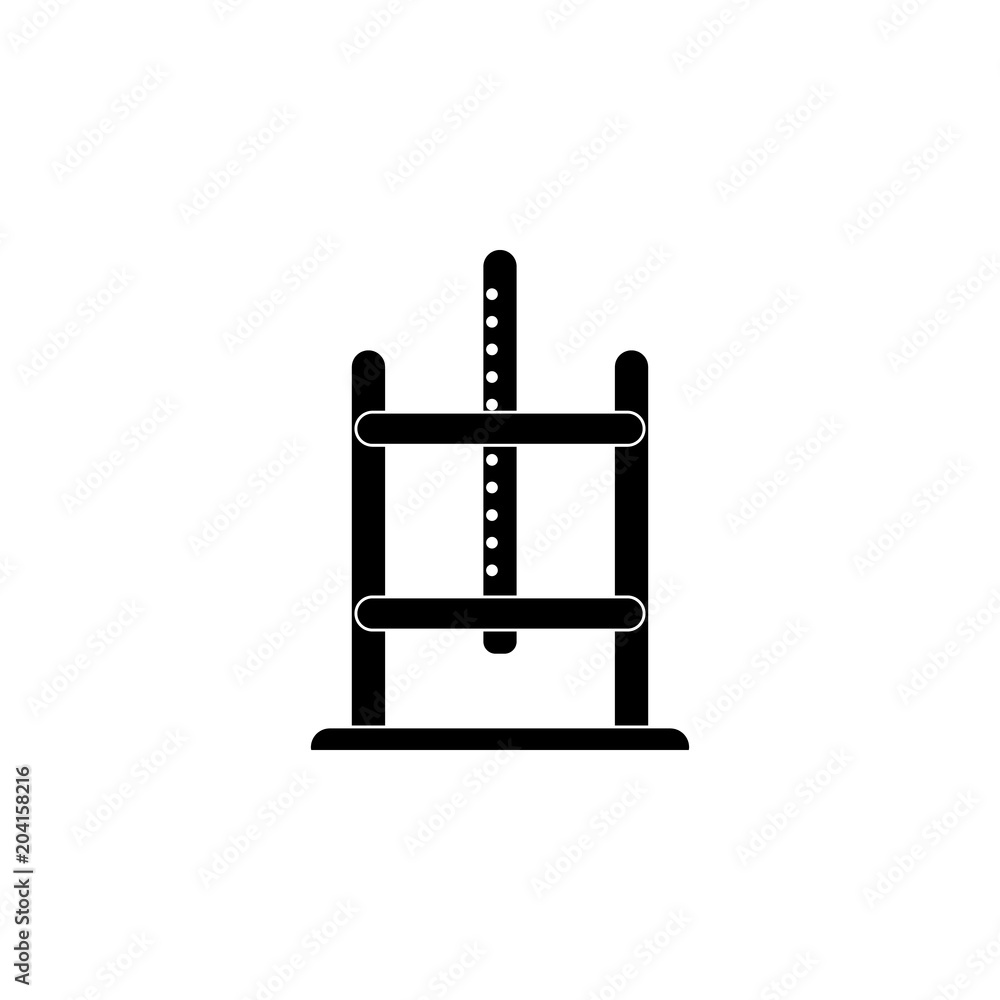 Poster easel icon. element of art and painting for mobile concept and web apps. detailed easel icon can be 