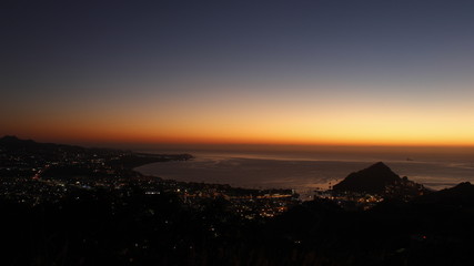 Amanecer en Cabo San Lucas, BCS, México.