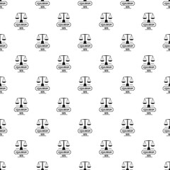 Equilibrium pattern vector seamless