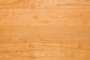 Cherry wood table top, natural wood grain background