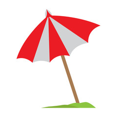 Picnic umbrella icon