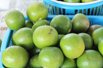 Fresh lemon for cooking at street food