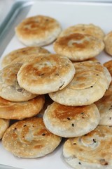 Festival moon cake - Chinese cake in market