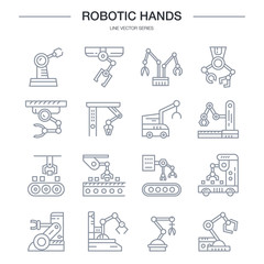 Industrial Robot Icon