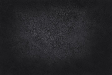 Dark grey black slate texture in natural pattern with high resolution for background and design art work. Black stone wall.