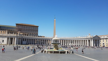  Saint Peter's Square; town square; sky; landmark; plaza