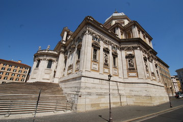 Obraz premium Basilica di Santa Maria Maggiore; building; classical architecture; landmark; sky