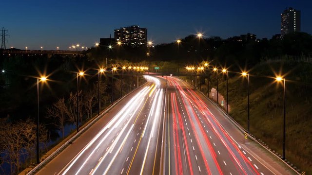 Toronto time-lapse DVP Night 2