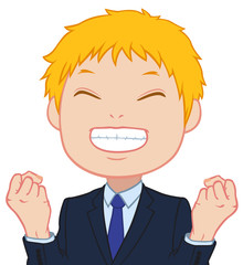 嬉しいちびキャラ　男性　タイプA