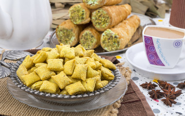 Indian Tea Time Spicy Methi Para Snack Also Know As Namak Para or Namkeen is a Crunchy Savoury Snack of India and Pakistan.