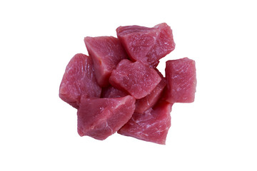 pieces of meat