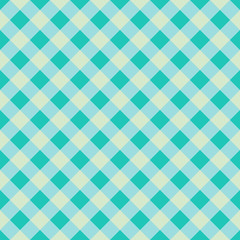 Fototapeta premium Texture Gingham seamless pattern. Red Checkered Textile products. Vector illustration squares or rhombus for fabric napkin plaid