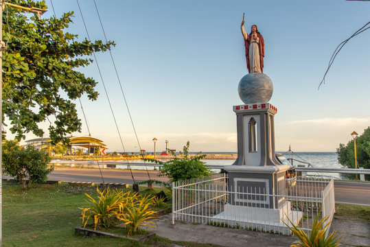 Jesus prize at Baclayon church, Bohol