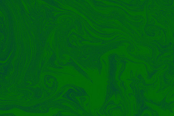 Suminagashi marble texture hand painted with light green ink. Digital paper 1465 performed in traditional japanese suminagashi floating ink technique. Pleasant liquid abstract background.