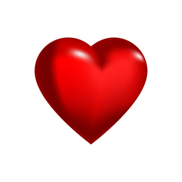 Fantastic heart 3d image 