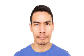 Fototapeta premium Close up of mature asian man