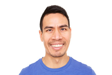 Obraz premium Szczęśliwy dojrzały mężczyzna Azji uśmiechnięty