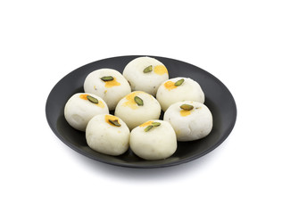 Indian sweet peda also called pedha, pera or peday is a prepared in thick, semi-soft pieces. the main ingredients are khoya, sugar and flavorings, including cardamom seeds, pistachio nuts and saffron