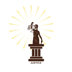 LADY JUSTICE logotype