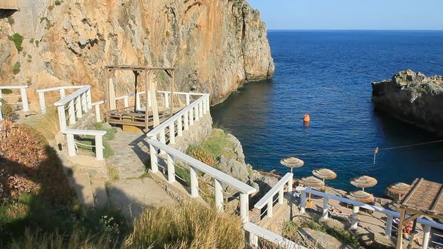 Crique, baignade et plong&eacute;e au sud de la Cr&egrave;te