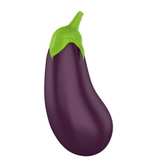 Eggplant Isolated