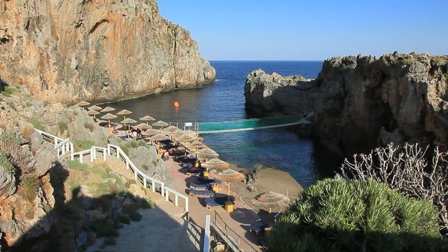 Crique, baignade et plong&eacute;e au sud de la Cr&egrave;te