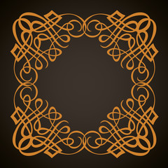 Vignette. Vector drawing