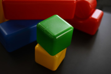 multicolored bright toys to play with your child