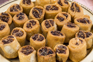 Indian Fried Bhakarwadi Tea Time Snack also known as bakarwadi, bakarvadi, bakar vadi, bakar wadi or spring roll is a traditional spicy Maharashtra and Gujarat Snack