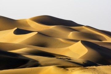 Sand dunes, Liwa Desert, Abu Dhabi, United Arab Emirates, Middle East, Asia