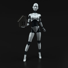 Robot - 3D Illustration