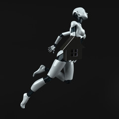 Robot - 3D Illustration