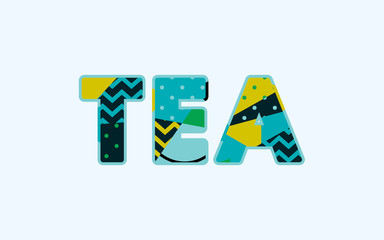 Tea Concept Word Art Illustration