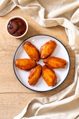 barbecue chicken wings