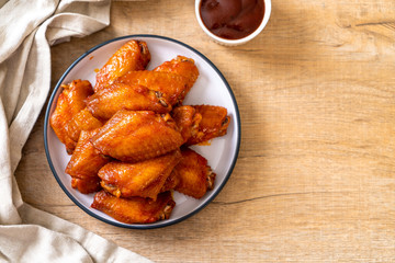 barbecue chicken wings