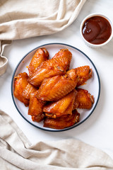 barbecue chicken wings
