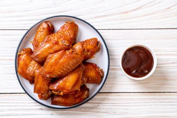 barbecue chicken wings